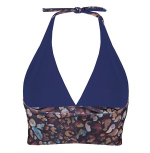 Recycling bikini top Fjordella Juvel + blue from Frija Omina