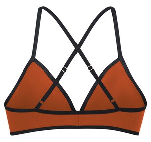 Set: Bio bra + hipster panties, rust from Frija Omina