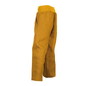 Bio hemp trousers Lola saffron (yellow) from Frija Omina