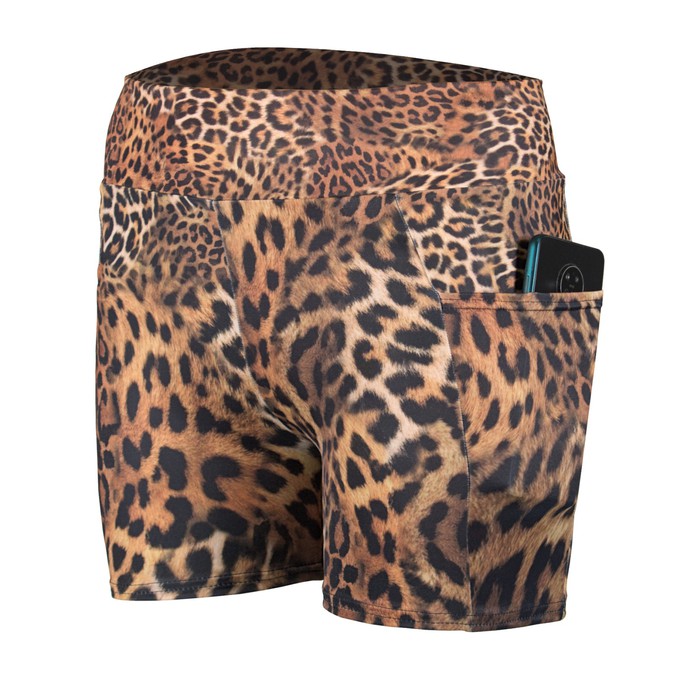 Recycling Running Shorts Leo (black) from Frija Omina