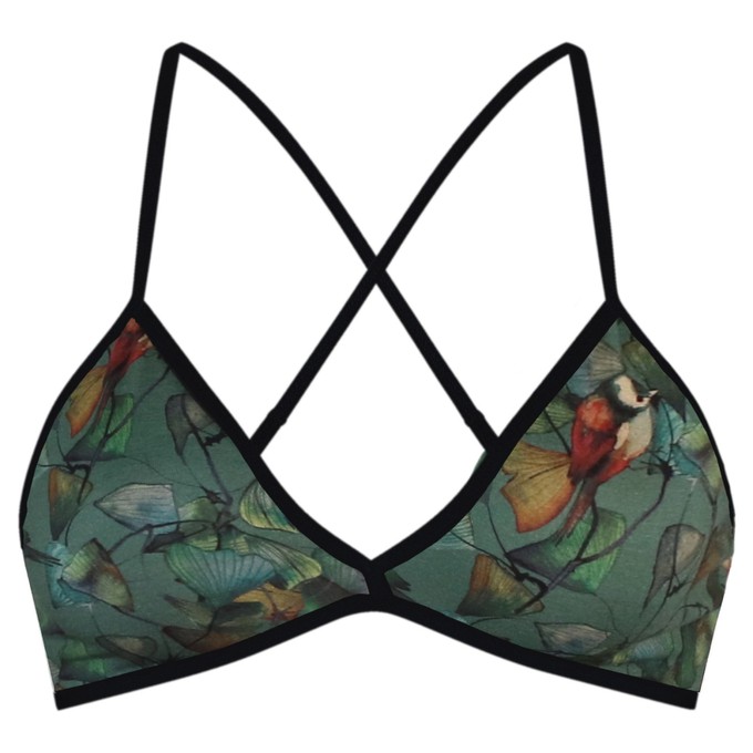 Bio bra ginko (green) from Frija Omina