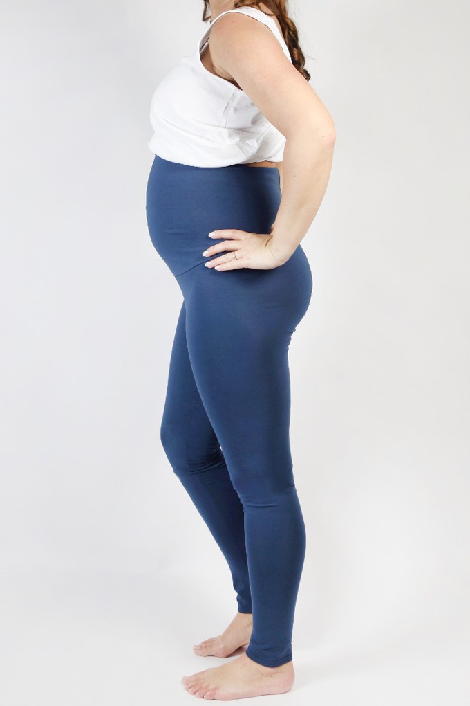 Organic leggings Mama, indigo from Frija Omina