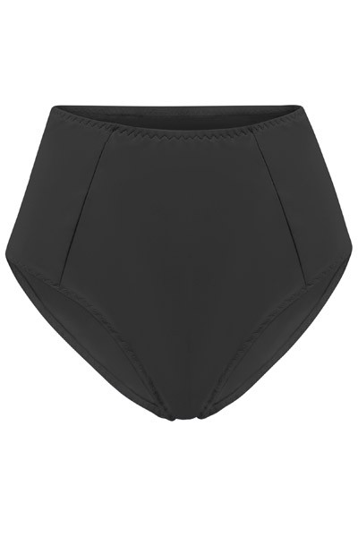 Recycling bikini panties Lorehigh, black from Frija Omina