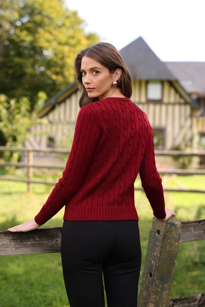 Christina Cable Knit Sweater from GAÂLA