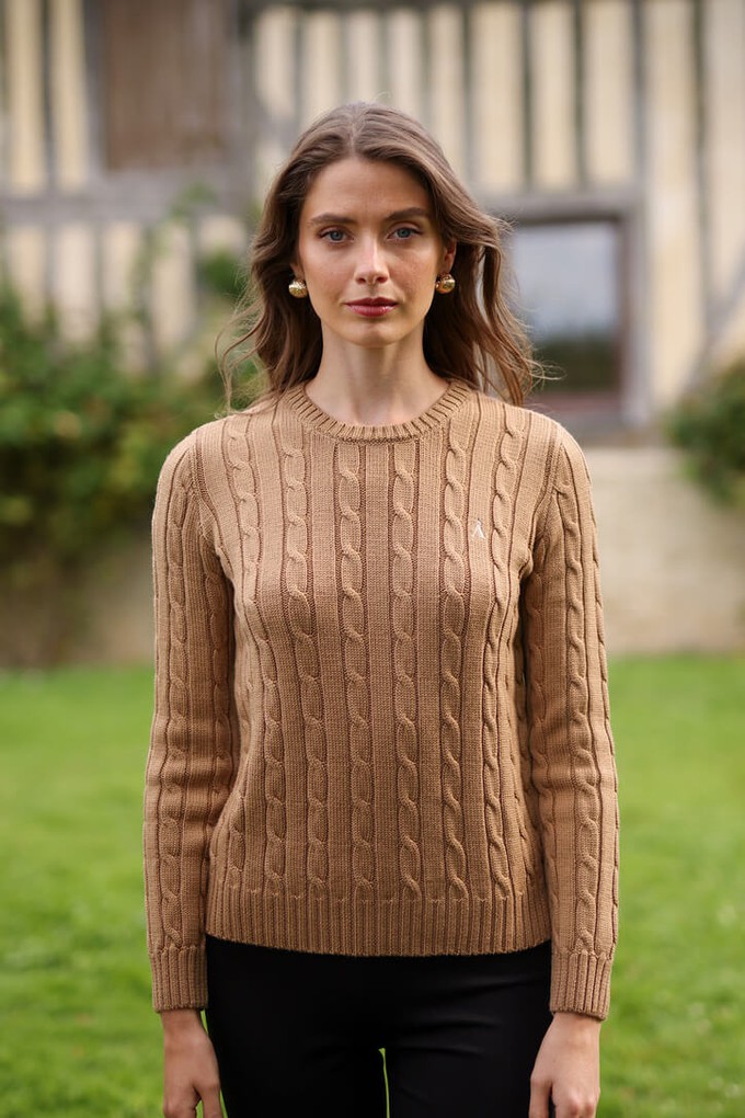 Christina Cable Knit Sweater from GAÂLA