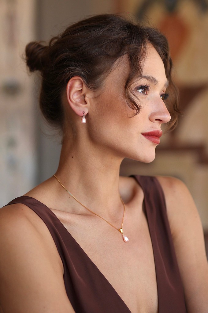 Chérie Moonstone Earrings from GAÂLA
