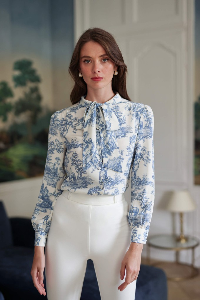 Lena Toile De Jouy Blouse from GAÂLA