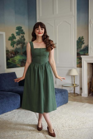 Lizzy Pinafore Dress from GAÂLA