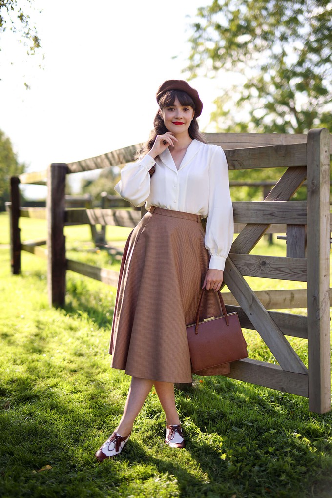 Audrey Wool Skirt from GAÂLA