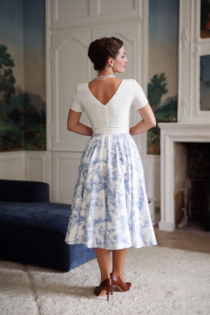 Nova Toile de Jouy Dress from GAÂLA