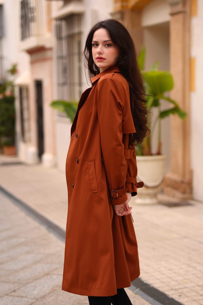 Nicole Cotton Trench Coat from GAÂLA