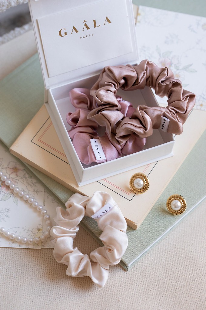 Zoe Silk Scrunchie from GAÂLA