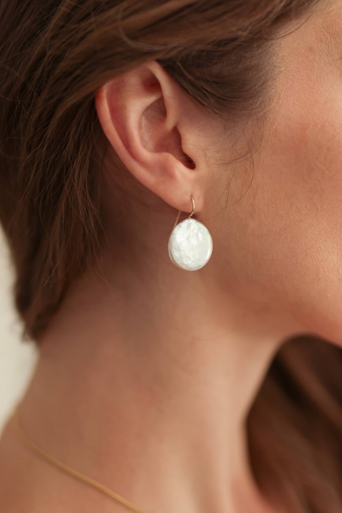 Clair de Lune Pearl Earrings from GAÂLA