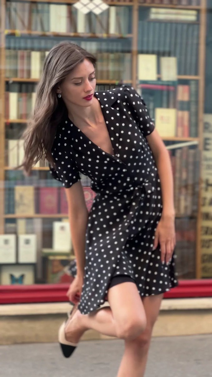 Belle Polka-Dot Dress from GAÂLA