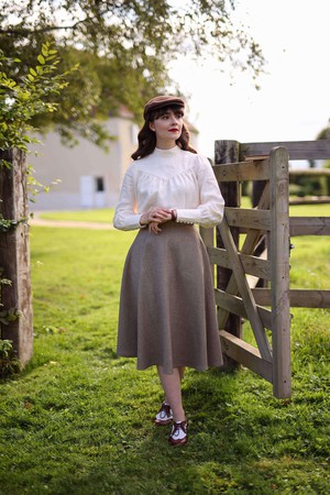 Audrey Wool Skirt from GAÂLA