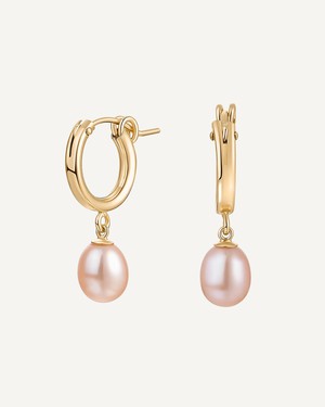 Rose Pearl Earrings from GAÂLA