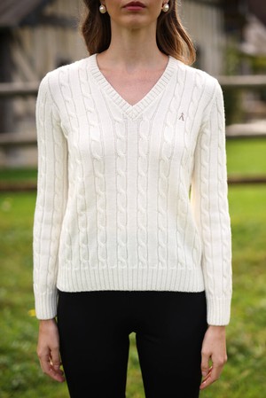 Christin Cable Knit Sweater from GAÂLA