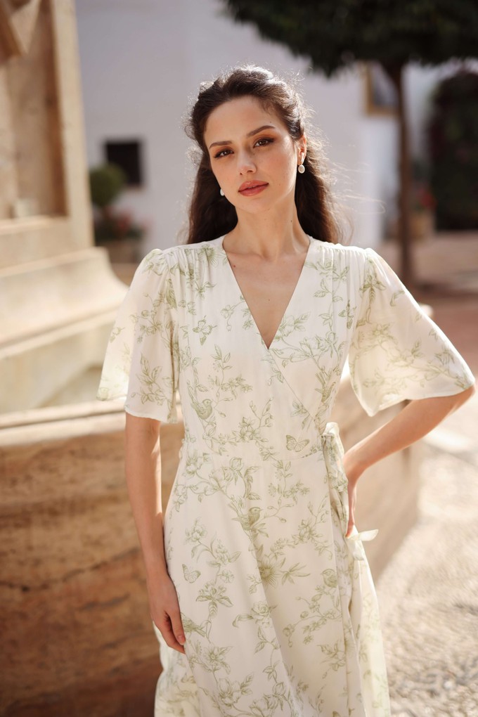 Flora Wrap Dress from GAÂLA