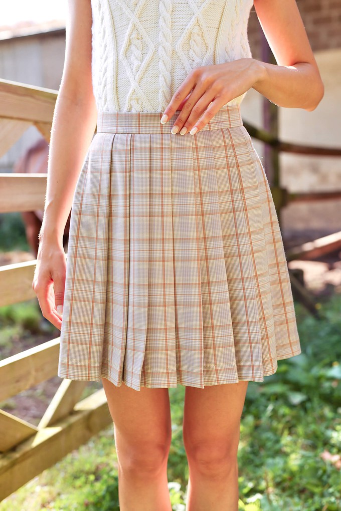 Iris Pleat Skirt from GAÂLA