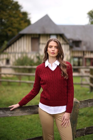 Christin Cable Knit Sweater from GAÂLA