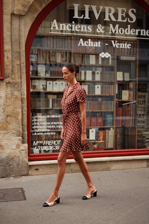 Belle Polka-Dot Dress from GAÂLA