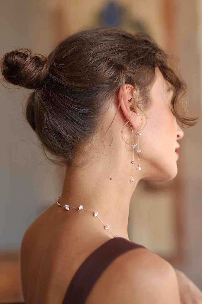 Safia Freshwater Pearl Earrings from GAÂLA