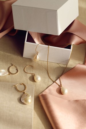 Jupiter Pearl Earrings from GAÂLA