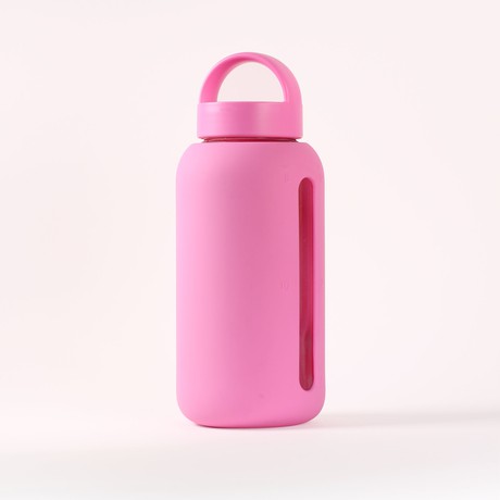 Glazen drinkfles | DAY BOTTLE | Hydration Tracker | Bubblegum from Glow - the store