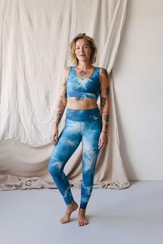 Yoga Legging Organic Cotton | Urban Goddess Gaia Legging Emerald