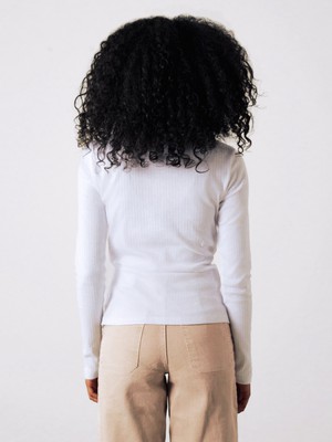 Geribde longsleeve from Honest Basics