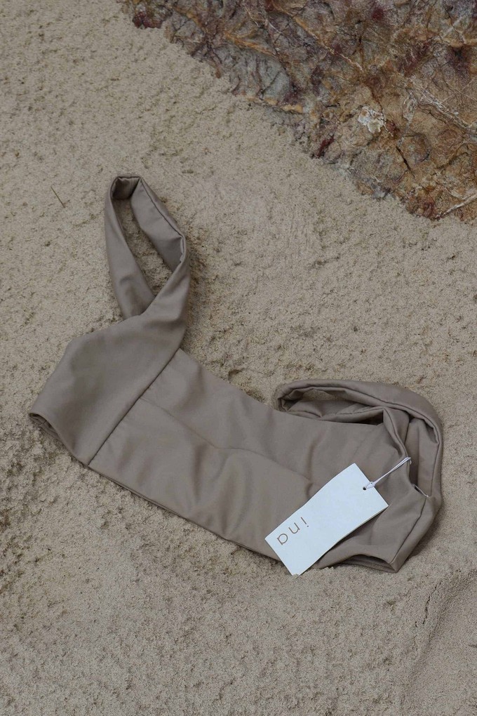 The Bay Swim Top – Sand Colour from Ina Swim