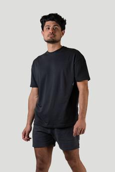 [PF34.Wood] T-Shirt - Graphite Grey via Iron Roots