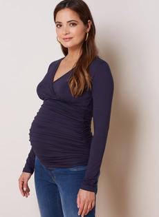 Poppy Maternity Top via Isabella Oliver