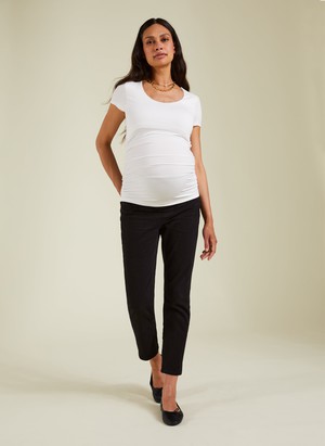 Over the Bump Organic Cotton Maternity Boyfriend Jeans from Isabella Oliver