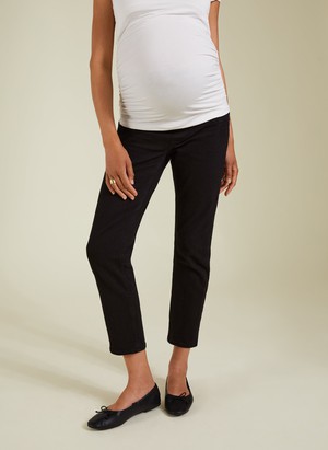 Over the Bump Organic Cotton Maternity Boyfriend Jeans from Isabella Oliver