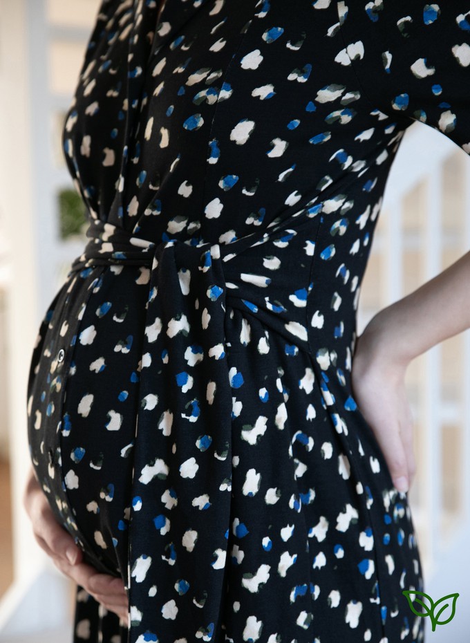 Olivia Maternity Dress with LENZING™ ECOVERO™ from Isabella Oliver