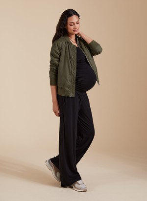 The Essentials Maternity Cap Scoop Top from Isabella Oliver