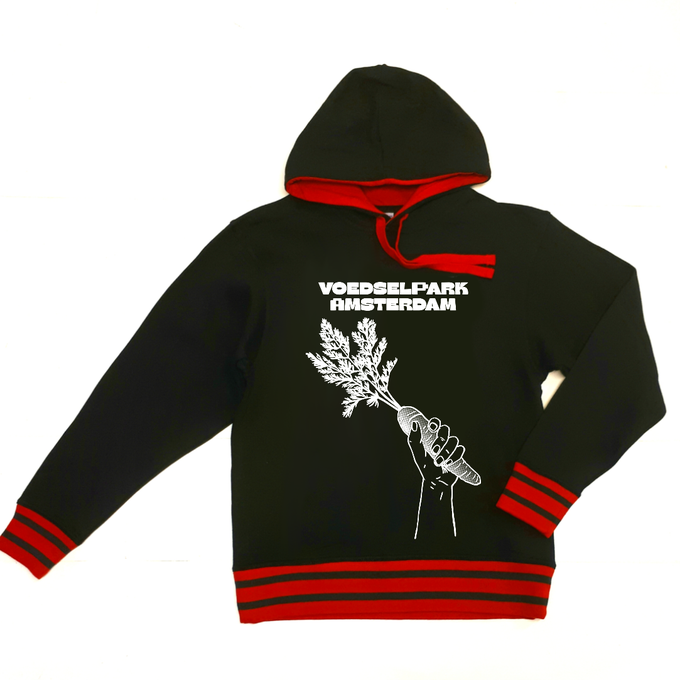 Hoodie Voedselpark Amsterdam (unisex, XS/S/M/L/XL) from Je Moeder