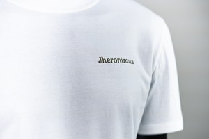 Hiëryonimus white tee from Jheronimus Clothing