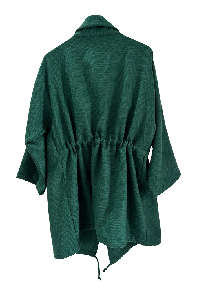 NEW! Wool Drawstring Overlay Emerald from JULAHAS