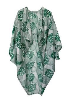 NEW! Peace Silk Kimono Monstera via JULAHAS