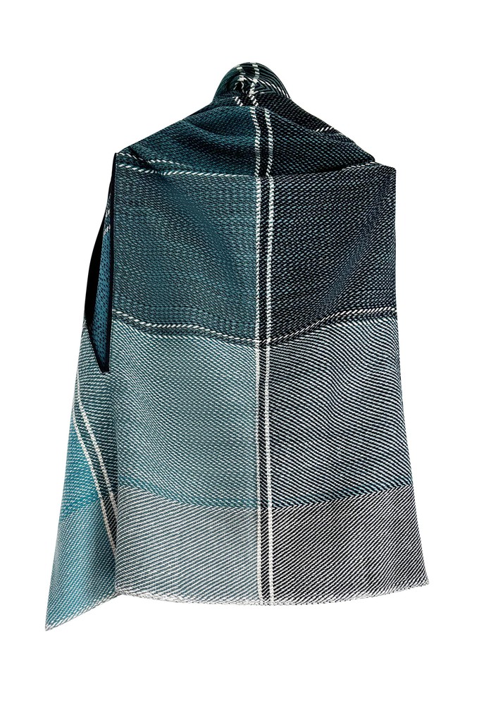 NEW! PLAID Wool Cape Tranquility JULAHAS+ from JULAHAS