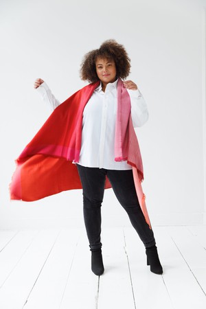 PLUS SIZE COTTON Cape Very Cherry JULAHAS+ from JULAHAS