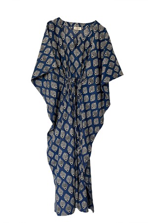 NEW! Cotton Kaftan Long Fish Print from JULAHAS