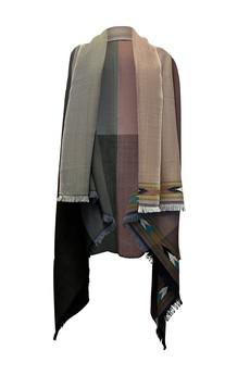 NEW! JULAHAS+ Light Wool Cape Fusion Dusty Pink via JULAHAS