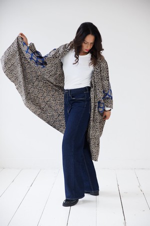 NEW! Reversible Cotton Coat Indigo from JULAHAS