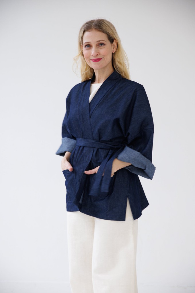 NEW! Embroidered Belted Overlay Denim from JULAHAS