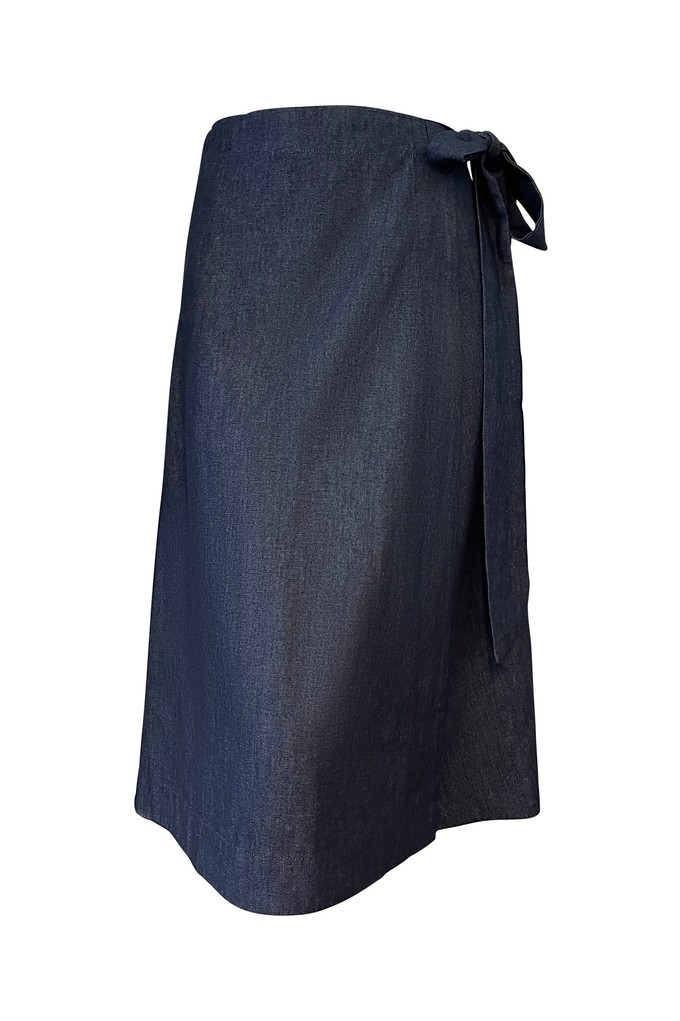 NEW! Denim Wrap Skirt from JULAHAS