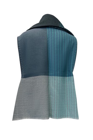 NEW! Light Wool Cape Fusion Teal from JULAHAS