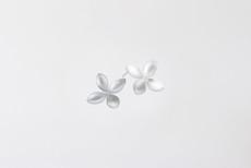 Bloom of life | stud earrings silver via Julia Otilia
